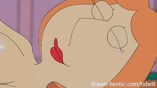 Lesbo Comics - Marge Simpson and Lois Griffin