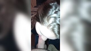 Patient cums in my throat at work