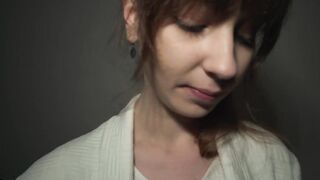 Public Agent Shy Brunette Hair Sucks and Bangs in Basement