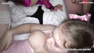 Amateur german group-sex compilation