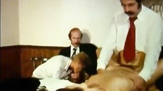 Vintage German - courtroom fuckfest