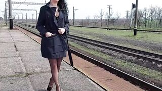 PMV Nylons Hose High Heels NYLON CUNT