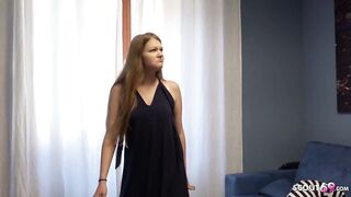 GERMAN SCOUT - 1ST ANAL FOR COLLEGE TEEN AMANDA AT CASTING