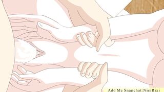 Step Sis Simon says if u have a knob pull it out and touch it teen, step mommy, massage, lesbo, mi