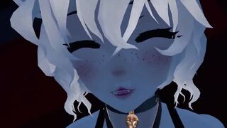 VRChat ASMR Femboy - Little red Riding hood is Riding the large bad wolf