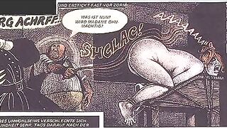 Vintage Breast Fetish Servitude Comic