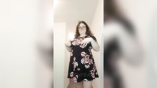 big beautiful woman Dominant-Bitch Panty Free Modeling in Heels JOI Masturbation Encouragement