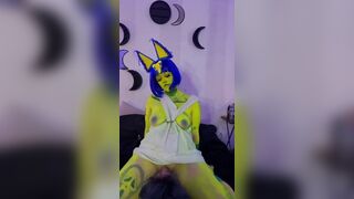 TikToker recreates Ankha minus8 movie scene