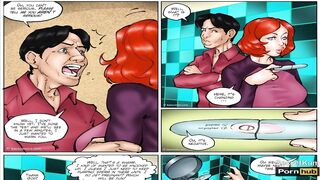 Annabelle's Fresh Life pt. 5 - 1St day on the Job Screwed by CEO and Secretary