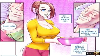 The Nasty In-law pt. 1 - Daughter in-law tempted by Husband's Large Wang Father