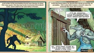 Little Red Riding Hood - The Large Bad Wolf Screwed Me and my Grandma