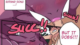 Just Accept My OFFERING! - Sex with a monster Anime comic