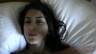 Sophia Leone is getting banged and creampied, after that babe did her superlatively good to make her partner cum