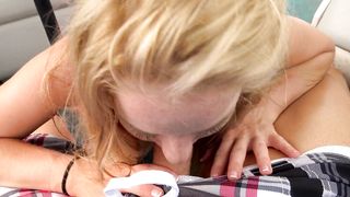 Golden-Haired TEEN Step Sister Gets PUBLIC CREAMPIRE ON BOAT!