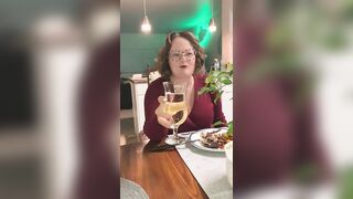 Bon appetite with a little pee gulp