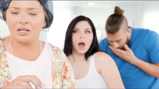 Keira Croft Gets Creampied Behind Mamma's Back