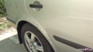 GERMAN SCOUT - Fitness Teen Talk To Avid Anal Casting Screw