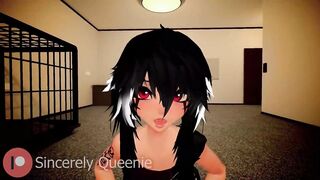 SHEMALE HENTAI Personal Tutor Stretching untill that babe groans (ANAL) VRChat (Patreon free movie)