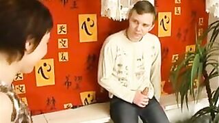 RUSSIAN MOMMY 1hot mama with a youthful guy