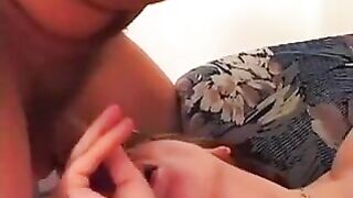 Granny in Glasses and Nylons Likes a Bang