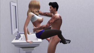 Sims 4: Sex Addicted Mother I'd Like To Fuck Gets Drilled at Work All Day Lengthy