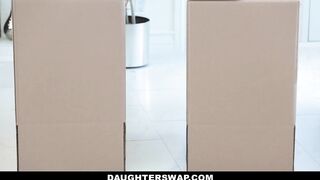 DaughterSwap - Stupid Teenagers Tricked into Banging their Dads