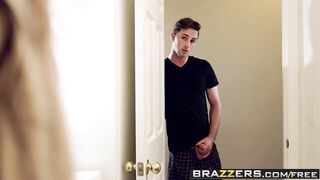 BRAZZERS - Mamma Got Breasts - Stranded Stepmom scene starring Tegan James Lucas Frost