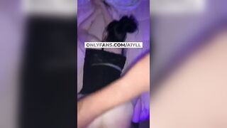 Skinny Thick SnowBunny Implores For BackShots But Keeps Running