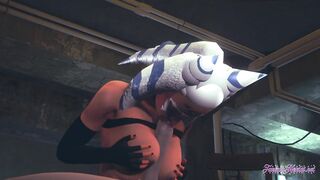 Star Wars Anime - Ashoka Tano suck and is banged with creampie