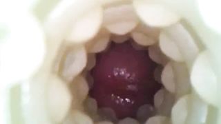 Cervix Kisses - Dicks Cumming inside Spunk Fountain Compilation