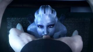 Liara T’Soni unfathomable mouth - Mass Effect (noname55)