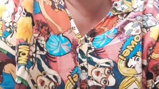 Touch myself at the airport and play with my snatch at the aircraft biffy