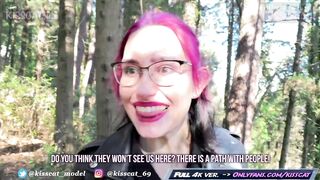 Screw me in Park for Cumwalk - Public Agent Pickup Russian Student to Real Outdoor Sex / Kiss Cat