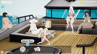 Fuckerman - vip Beach Boat ride Public Anal three-some