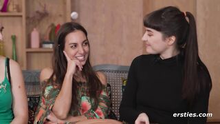 Four Lesbo Honeys Have Hot Joy Jointly