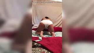 STRAP WHIPPING FOR WETTING PANTS