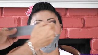 Nicole Oring Tied Otm Gagged and Screaming