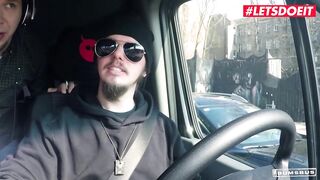 BUMS BUS - Sexy German Cutie Stella Star Screwed Hard Outdoor - LETSDOEIT