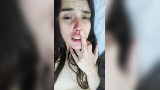 Hirsute Twat Camgirl Floozy Likes ANAL FART FILTHY TALK! This Babe Goes BOOTY TO THROAT After Backdoor Finger Screwing