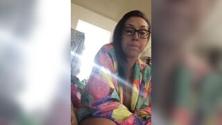 Nip Slide Wardrobe Malfunction Shows Porn Star Large Melons Smokin'