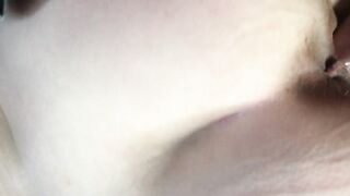 Tired at work and laying down on the sofa