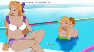 Milftoon Drama-  Gina getting screwed in the butt