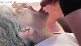 giving a lot of milk to grandma