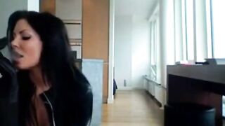 Hawt Mother I'd Like To Fuck In Catsuit  Boots Smokin'