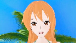 (CG Anime)(One Piece) Sex with Nami