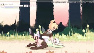 Max The Elf [Pornplay Anime game] Ep.1 cute homosexual elf pegged by wild shemale hentai monster angel