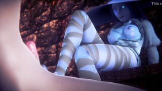 Ranni the Witch has a night of pleasure - Elden Ring Comics