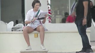 Helena Price, My Schlong Quest #1 (Part 1 and two) - UPSKIRT FLASHING IN PUBLIC!