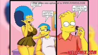 A goal that nobody misses - The Simptoons, Simpsons porn