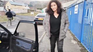 Shemale gilf beginning and driving an ancient peugeot 205 diesel sfw NOT PORN